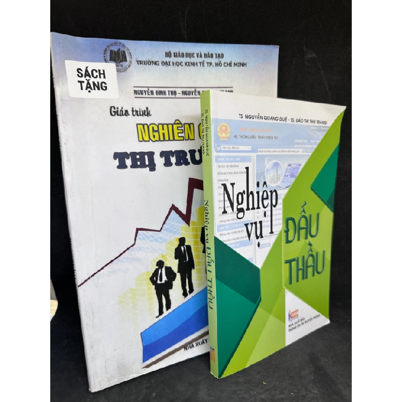 [Phiên Chợ Sách Cũ] Nghiệp Vụ Đấu Thầu (có sách tặng kèm), Ts. Nguyễn Quang Duệ 2804, 2018 SBM 446946