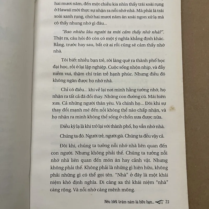 Nếu biết trăm năm là hữu hạn 1002530