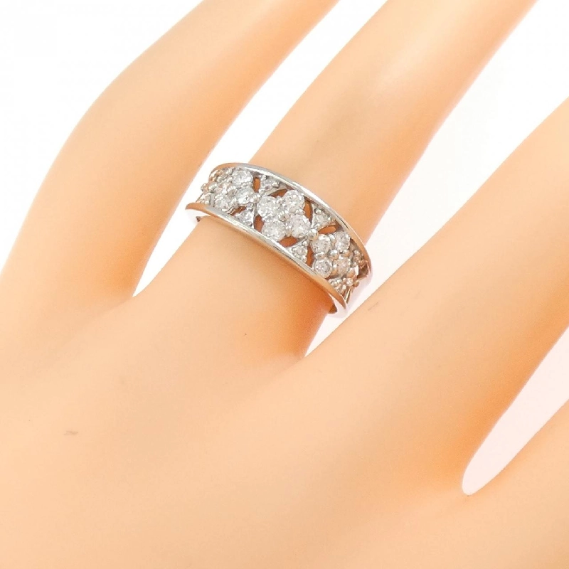 Nhẫn kim cương hoa PT900 0.50CT 670008