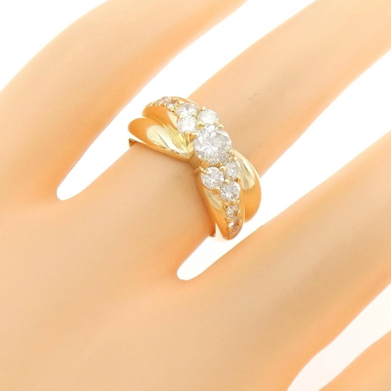 Nhẫn kim cương K18YG 1.00CT 668816