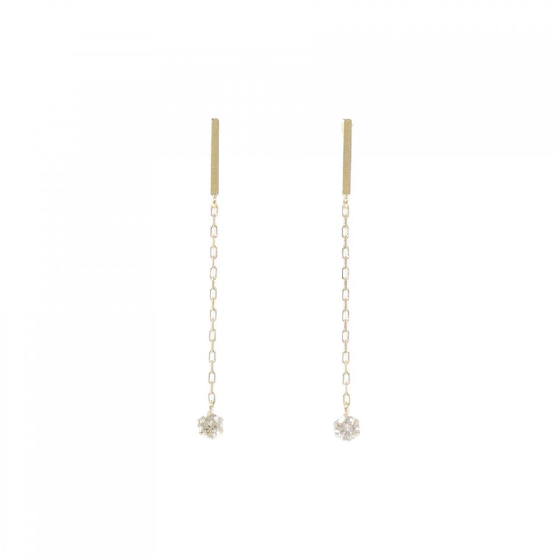 K18YG Bông tai Kim cương 0.15CT - Hàng hiệu Chính hãng 870912