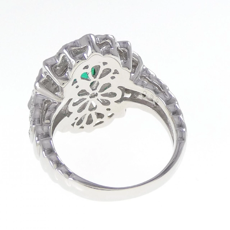 Nhẫn Emerald PT900 0.86CT - Hàng hiệu Chính hãng 852780