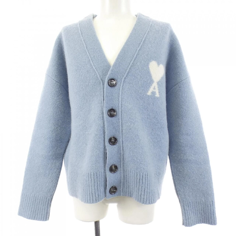 Áo khoác cardigan AMI UKC365.KN0135 - Hàng hiệu Authentic 896152