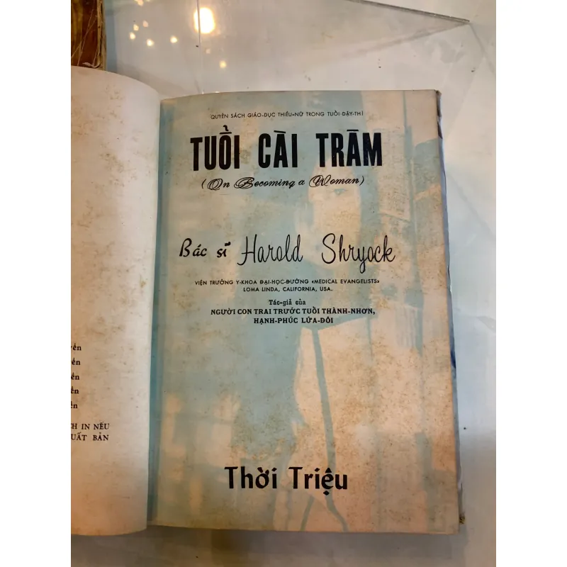 TUỔI CÀI TRÂM - BÁC SĨ HAROLD SHRYOCK 930720