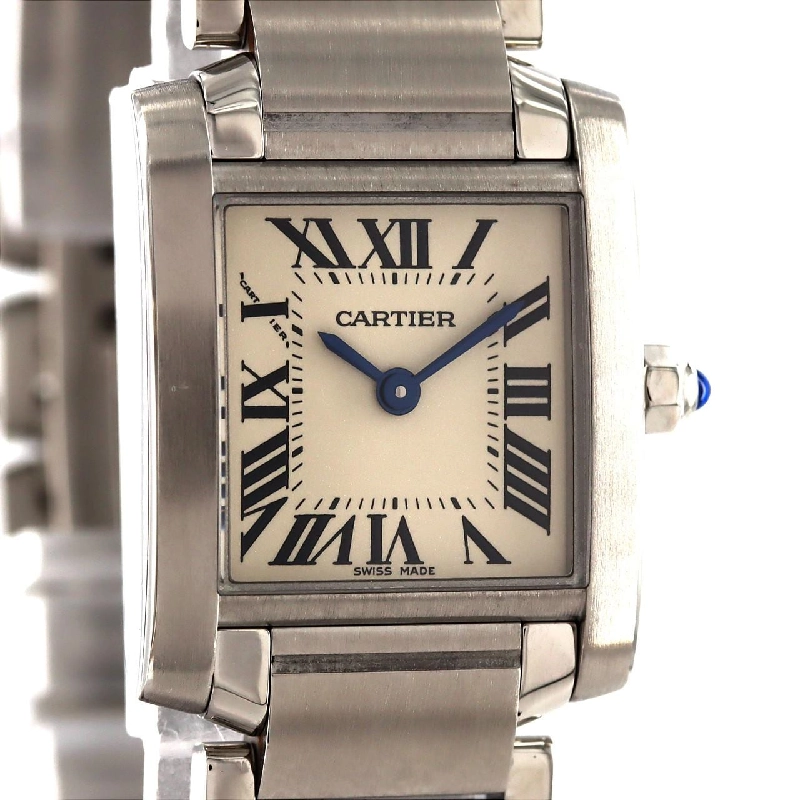 Cartier Tank Française SM W51008Q3 SS Quartz - Hàng hiệu Authentic 874444