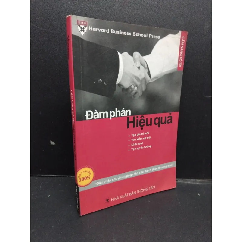 [Phiên Chợ Sách Cũ] Cẩm nang bỏ túi: Đàm phán hiệu quả2007 2303 425849