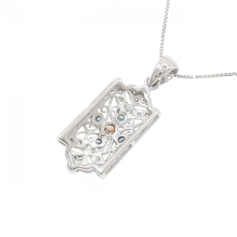 K18WG Dây chuyền kim cương 0.60CT - Hàng hiệu Chính hãng 862120