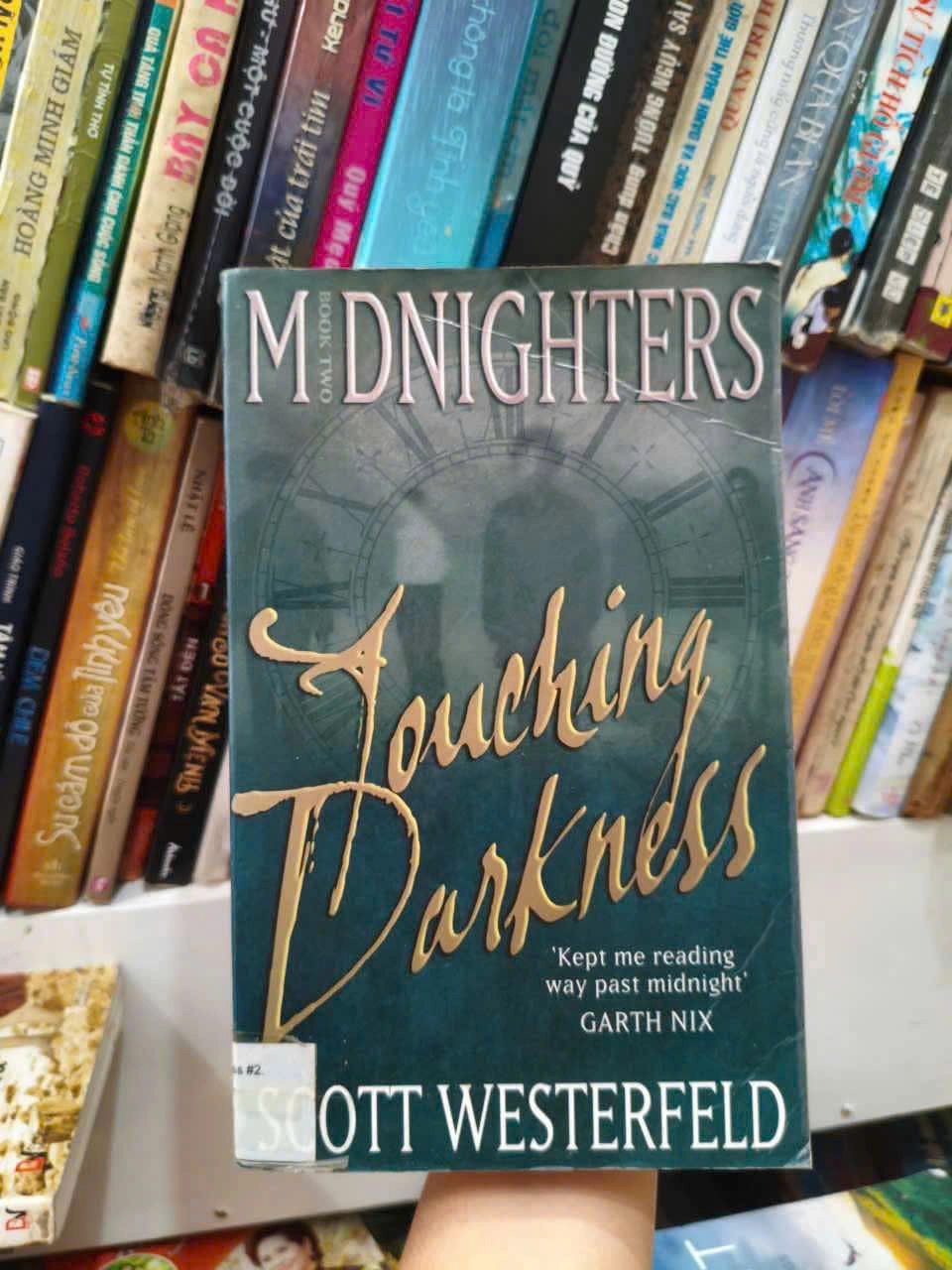 Touching Darkness - Midnighters by  - Sách Book Cover - Ngọc Hiển Books