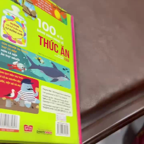 100 Bí Ẩn Đáng Kinh Ngạc Về Thức Ăn – Sách thiếu nhi khám phá khoa học về thực phẩm - K3