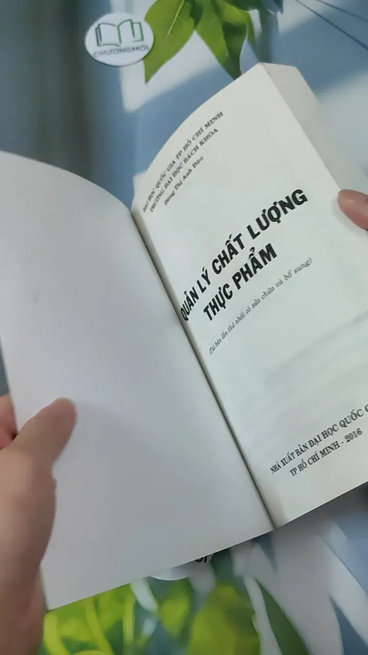 Quản Lý Chất Lượng Thực Phẩm - Đống Thị Anh Đào 780874