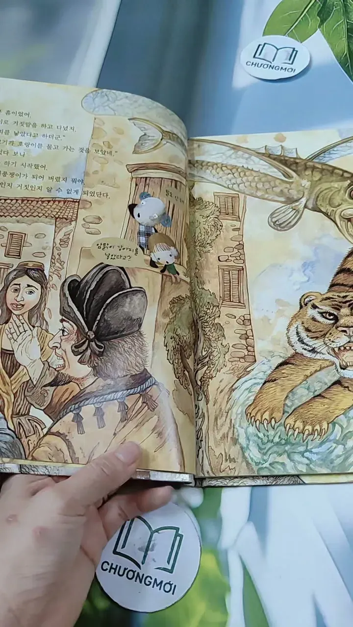 [Tặng nẹp góc] Truyện thiếu nhi Hàn Quốc: Moyamo Anu 42 -  모야모 아누와: 거짓말 나라;. 산 귀신이 된 고집불통 732043