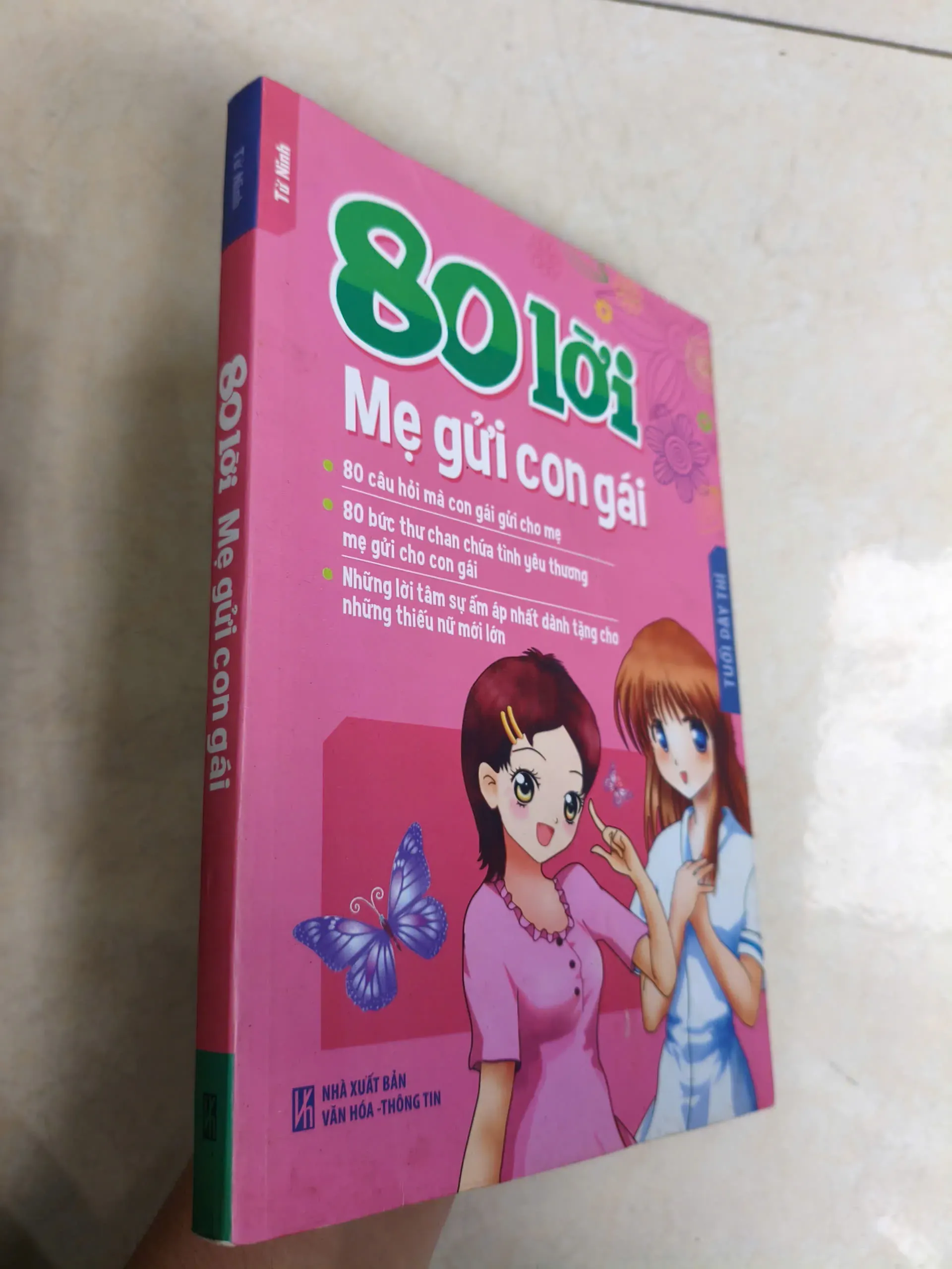 80 Lời Mẹ Gửi Con Gái by Từ Ninh - Sách Book Cover - Ngọc Hiển Books