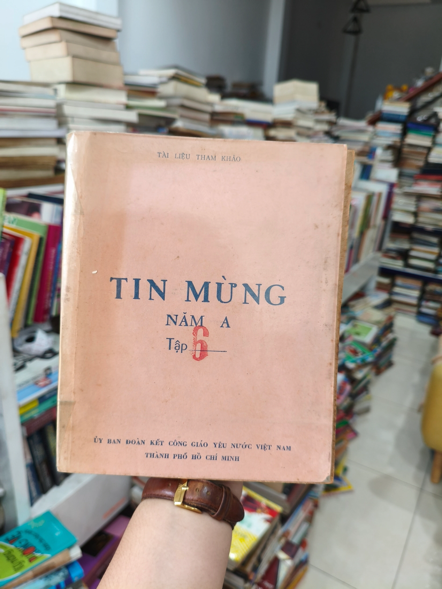 Tin mừng tập 6 by Lm. Hoàng Minh Tuấn - Sách Book Cover - Ngọc Hiển Books