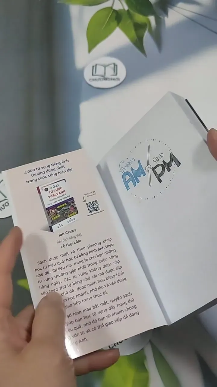 [MIỄN PHÍ BỌC SÁCH] From AM To PM: Sử Dụng Tiếng Anh Trong Sinh Hoạt Thường Ngày Từ Sáng  715630