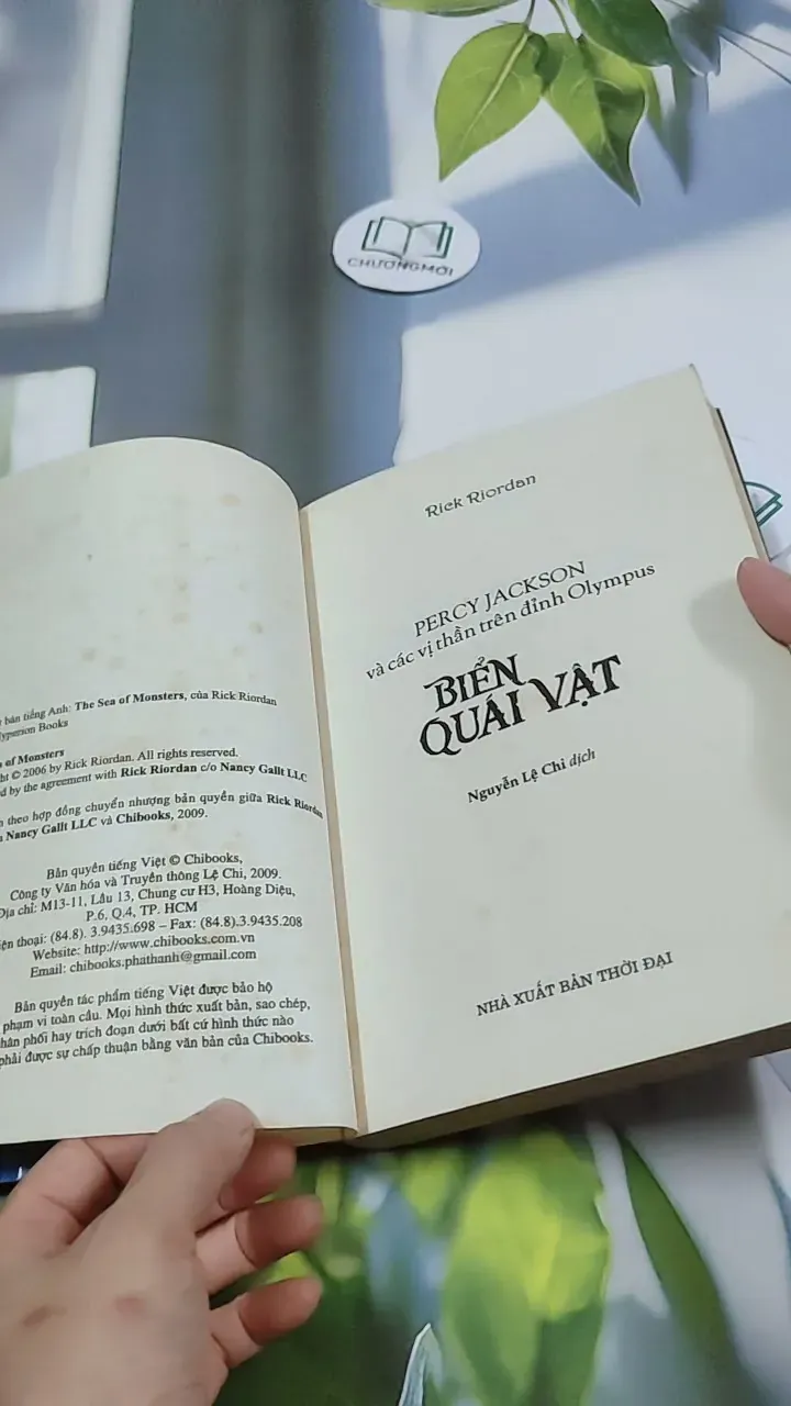 Biển Quái Vật - Phần 2 Series Percy Jackson Và Các Vị Thần Trên Đỉnh Olympus  - Rick Rior 744721