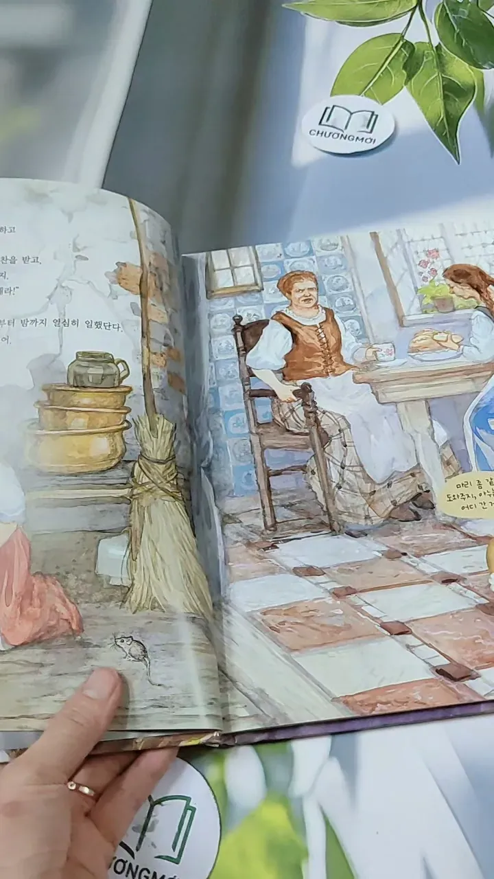 [Tặng nẹp góc] Truyện thiếu nhi Hàn Quốc: Moyamo Anu 39 -  모야모 아누와: 홀레 할머니가 주신 행운과 불행 732040