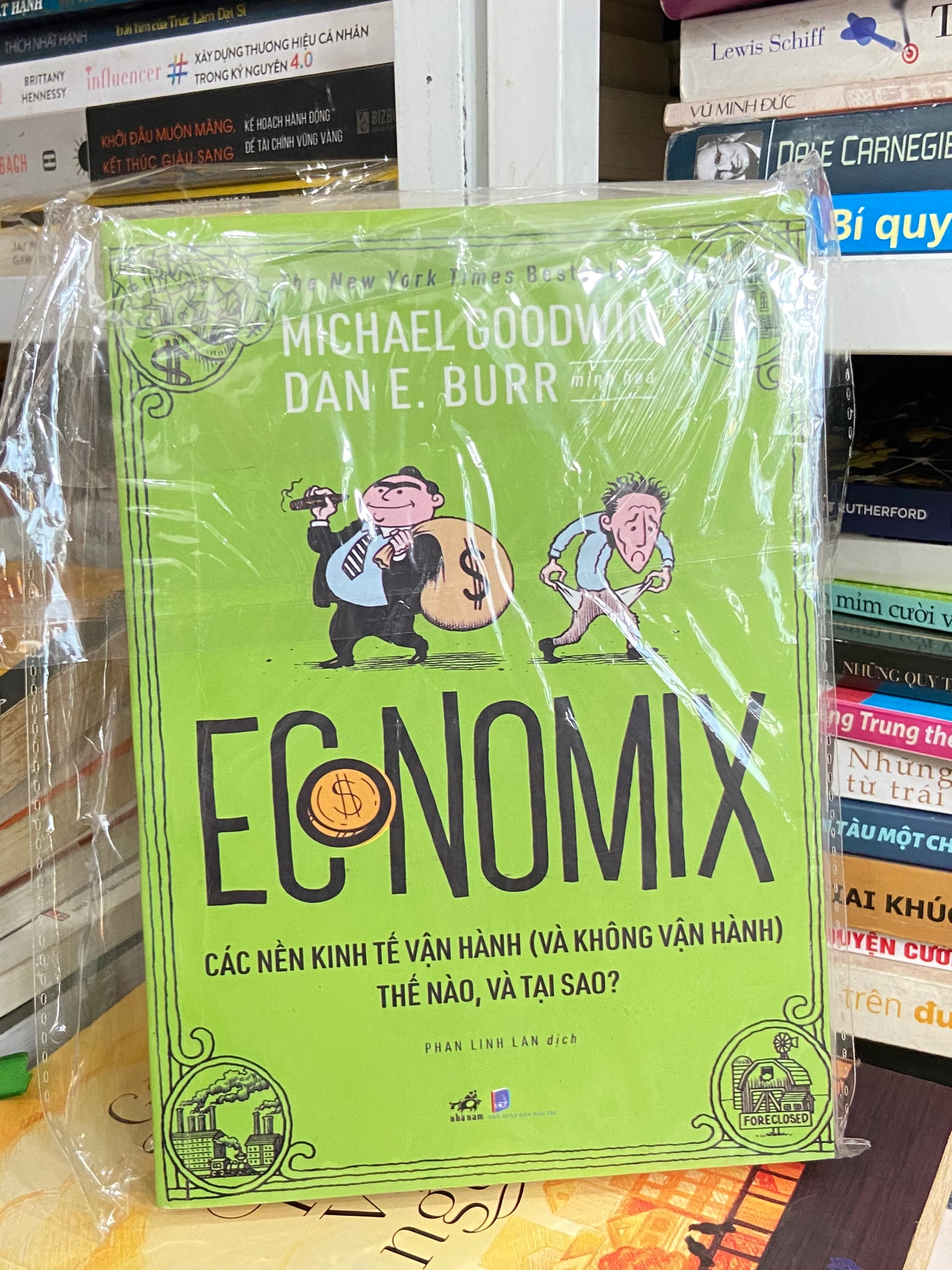 Economix - Các Nền Kinh Tế Vận Hành (Và Không Vận Hành) Thế Nào Và Tại Sao? by  - Sách Book Cover - Ngọc Hiển Books