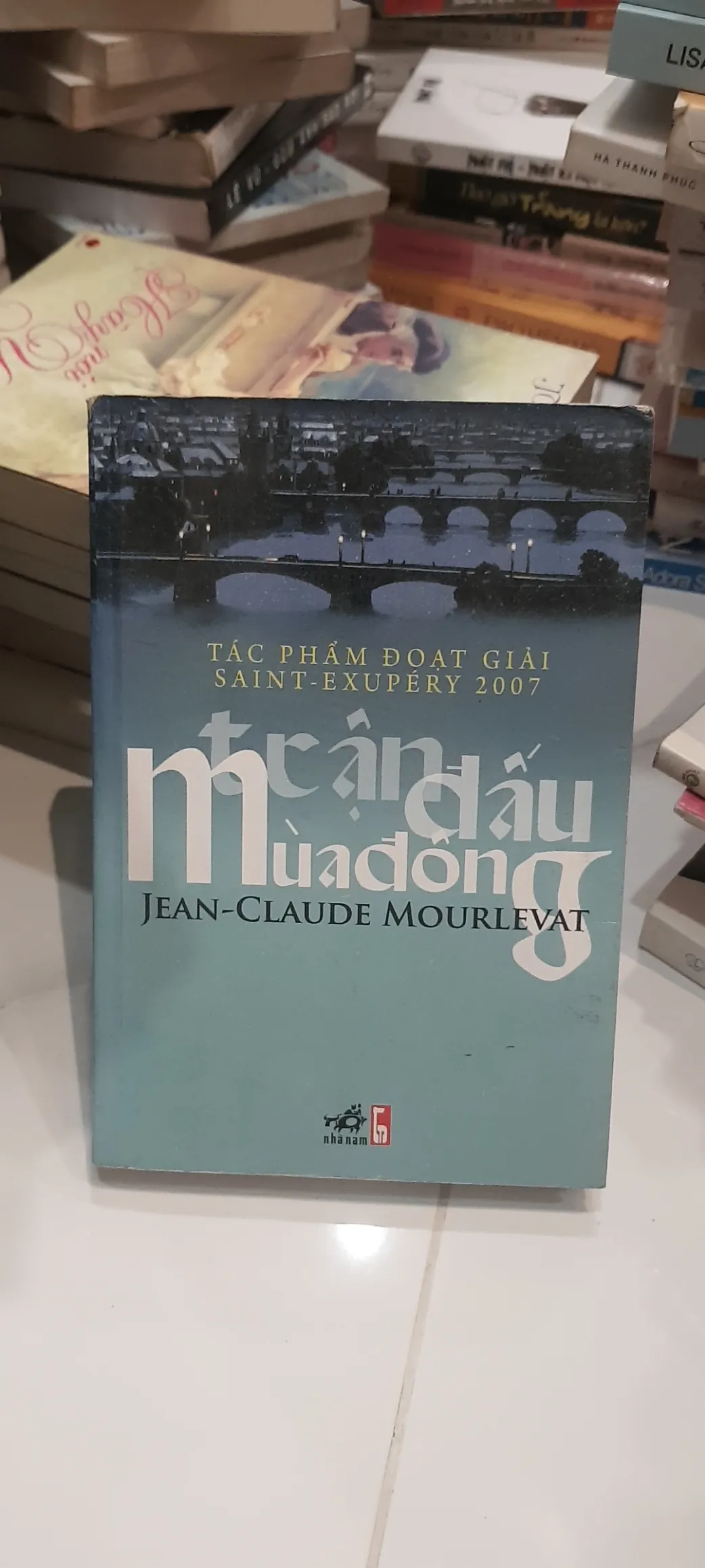 "Trận Đấu Mùa Đông" 👣 by Jean-Claude Mourlevat  - Sách Book Cover - Ngọc Hiển Books