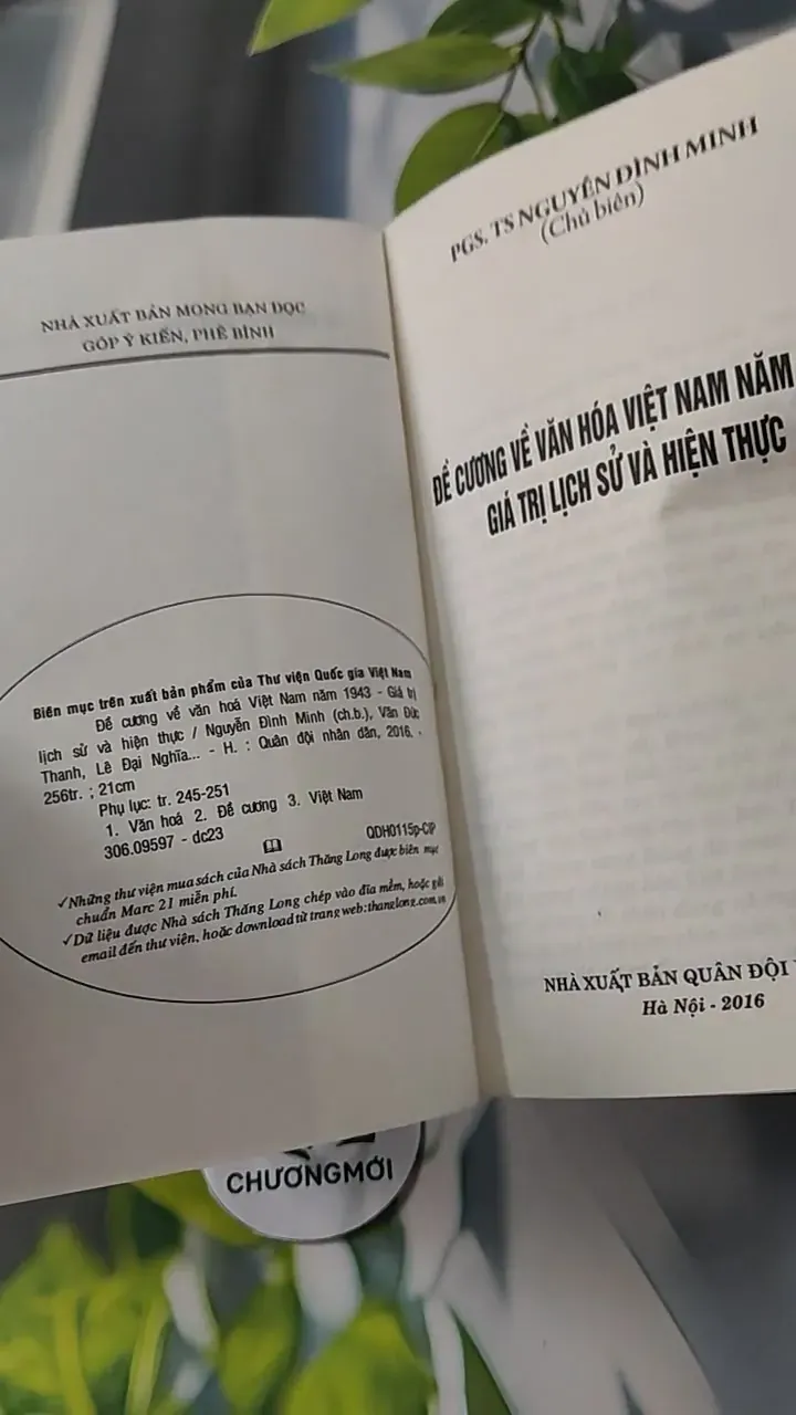 Đề Cương Về Văn Hóa Việt Nam Năm 1943 - Giá Trị Lịch Sử Và Hiện Thực - PGS. TS. Nguyễn Đì 727249