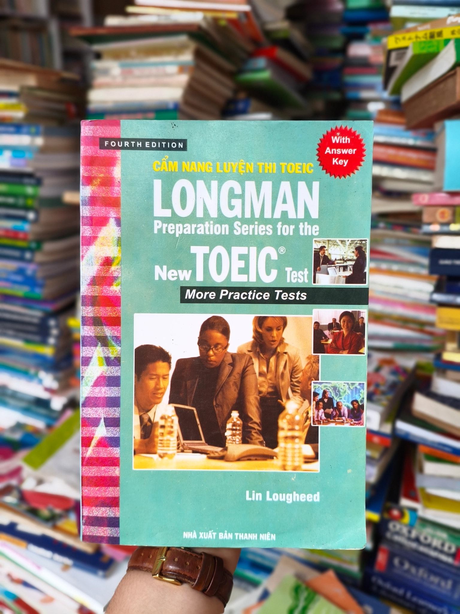 Cảm nang luyện thi Toeic by  - Sách Book Cover - Ngọc Hiển Books