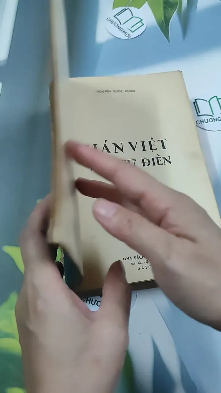 [MIỄN PHÍ BỌC SÁCH] [XƯA] Hán-Việt Tân Từ Điển (1975) - Nguyễn Quốc Hùng 776249