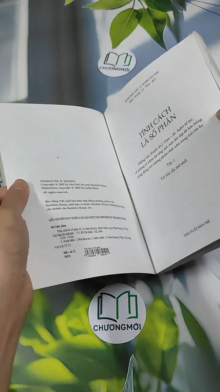 Tính Cách Là Số Phận (Tập 1) - John McCain & Mark Salter 787139