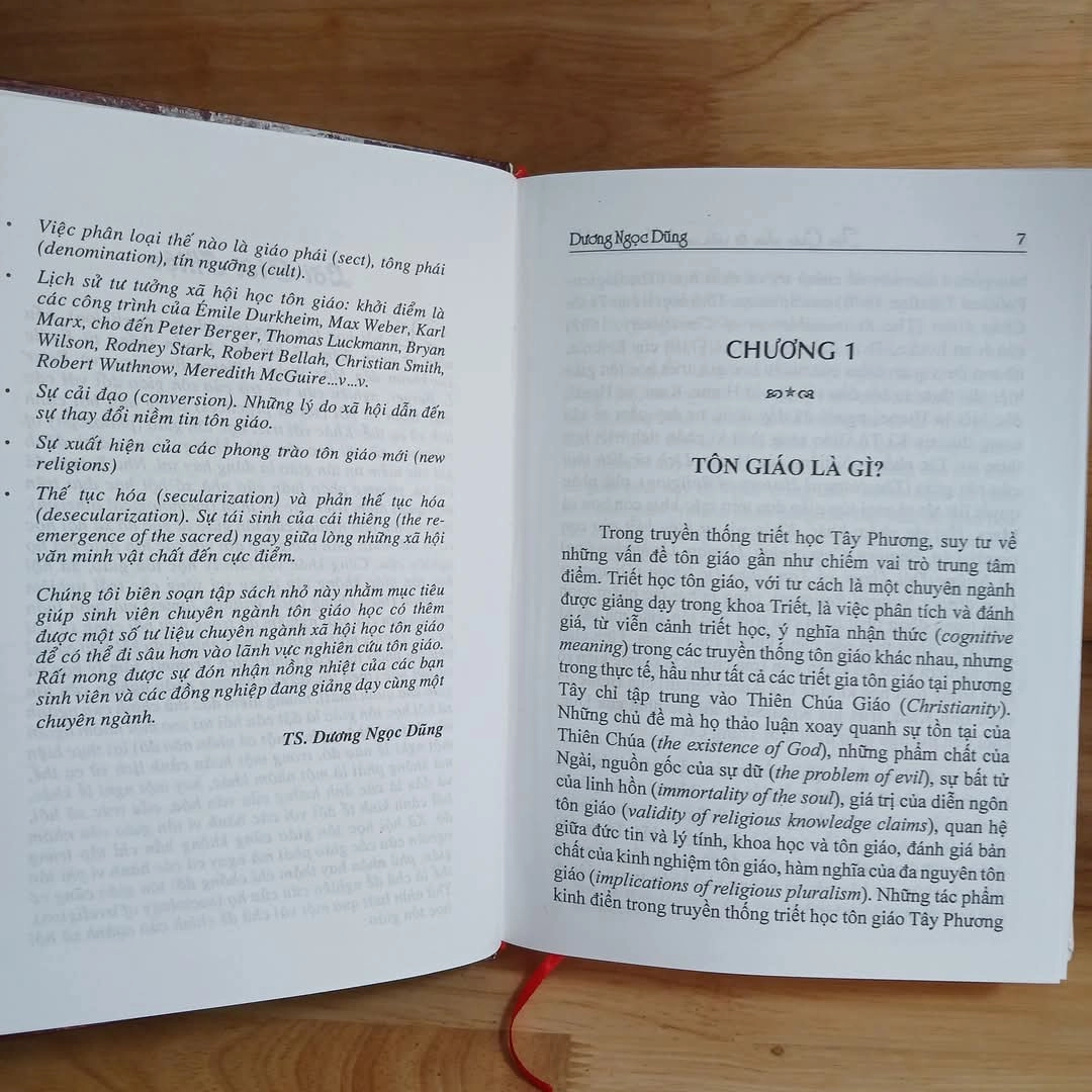 Tôn Giáo Nhìn Từ Viễn Cảnh Xã Hội Học - TS. Dương Ngọc Dũng 390393