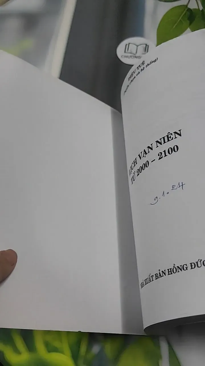Lịch Vạn Niên Từ Năm 2000 - 2100 - Diệu Tuệ 727382
