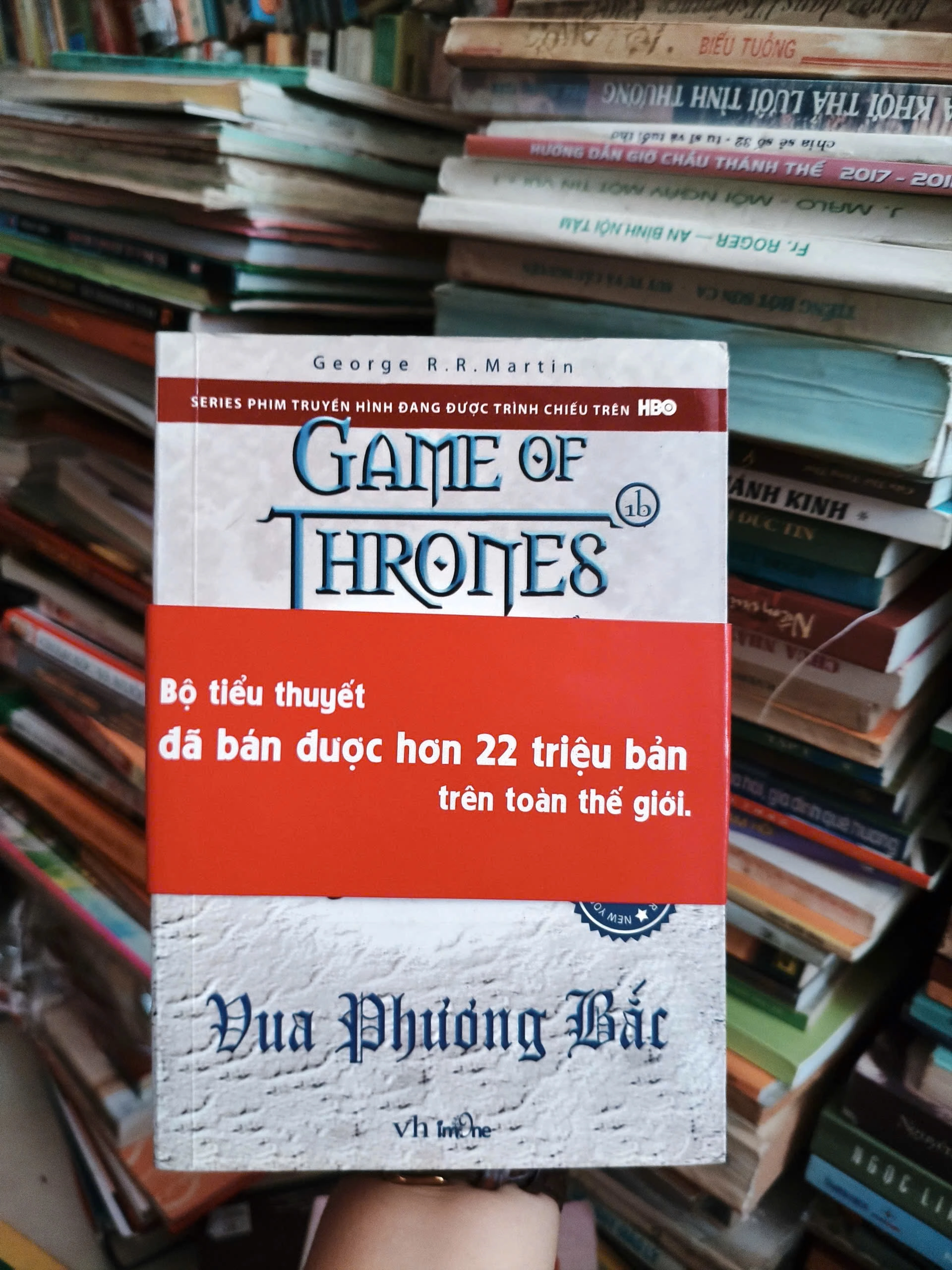 Trò Chơi Vương Quyền 1B – Vua Phương Bắc by George R.R. Martin - Sách Book Cover - Ngọc Hiển Books