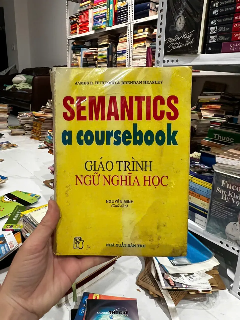 Giáo trình Ngữ Nghĩa Học by  - Sách Book Cover - Ngọc Hiển Books