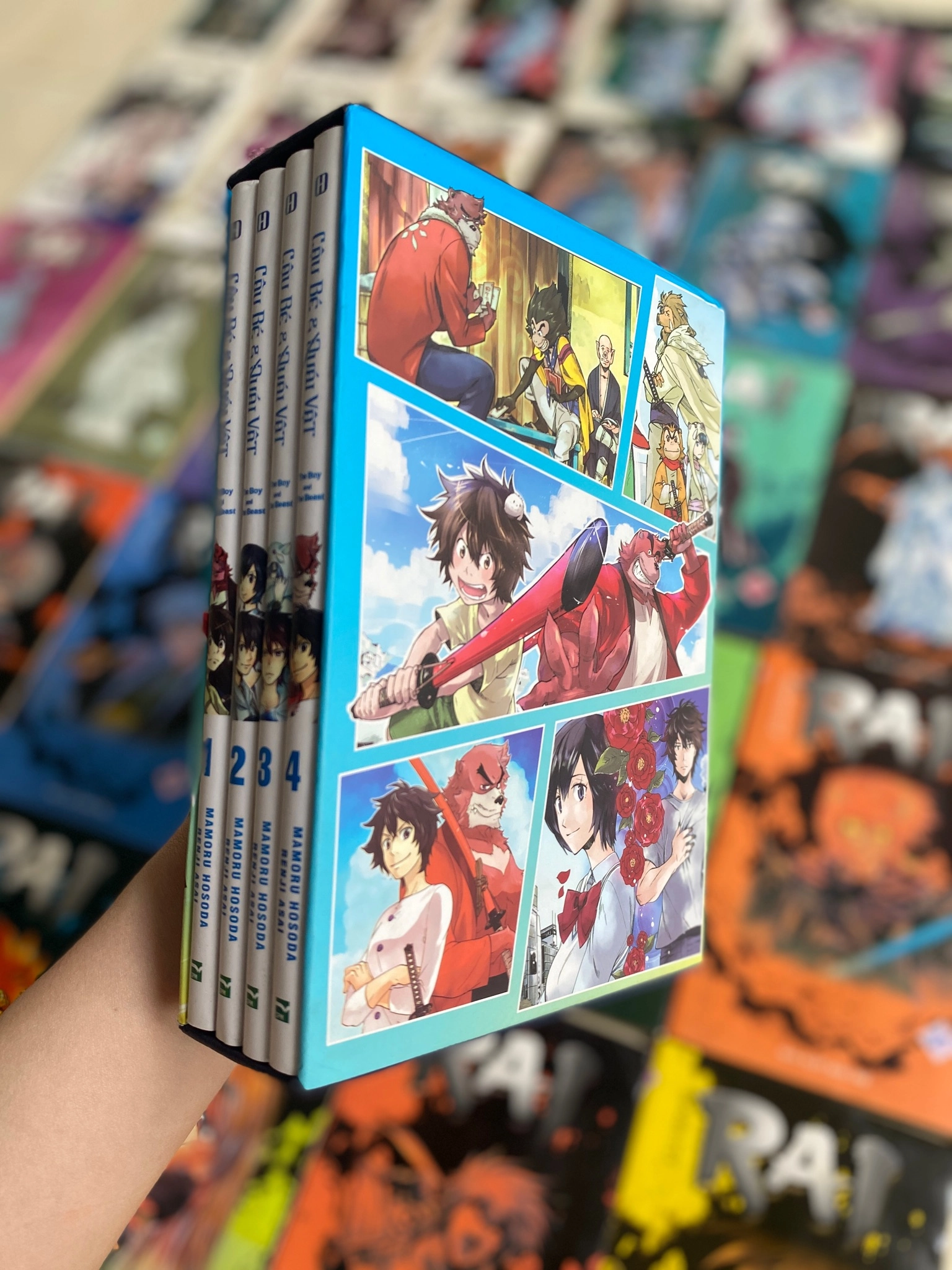 box Cậu Bé và quái vật ( 4 tập ) by  - Sách Book Cover - Ngọc Hiển Books