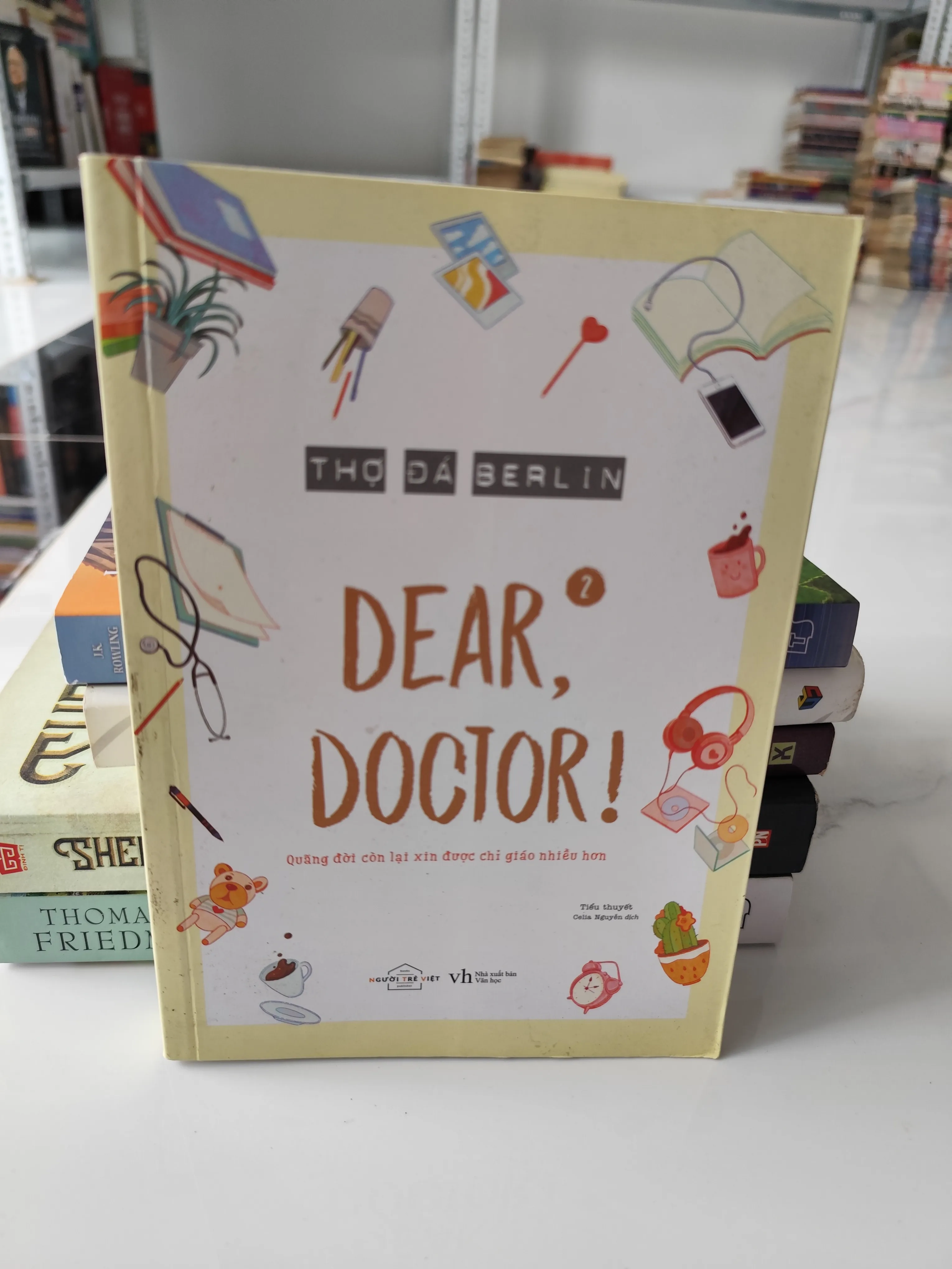 Thợ đá Berlin Dear Doctor by  - Sách Book Cover - Ngọc Hiển Books