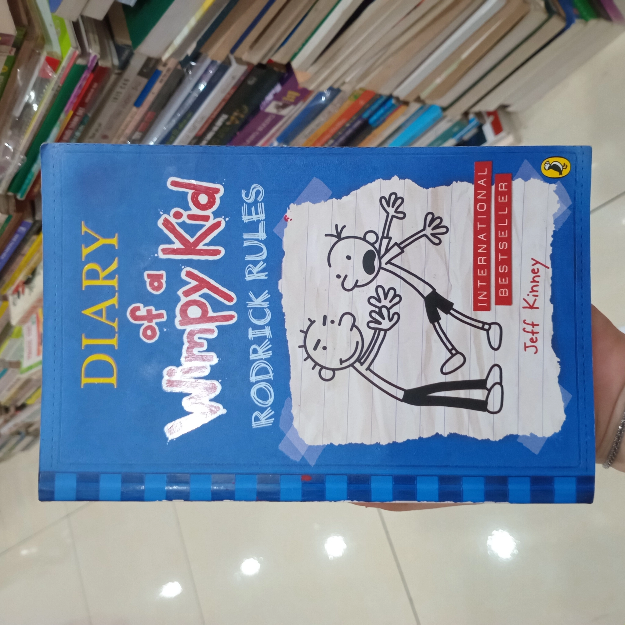Diary of a Wimpy kid 📚 by  - Sách Book Cover - Ngọc Hiển Books