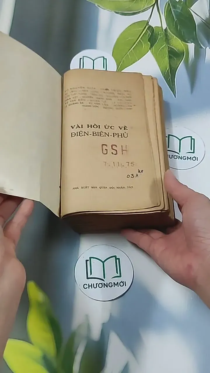 [MIỄN PHÍ BỌC SÁCH] Vài Hồi Ức Về Điện Biên Phủ (1975) - Võ Nguyên Giáp 674965