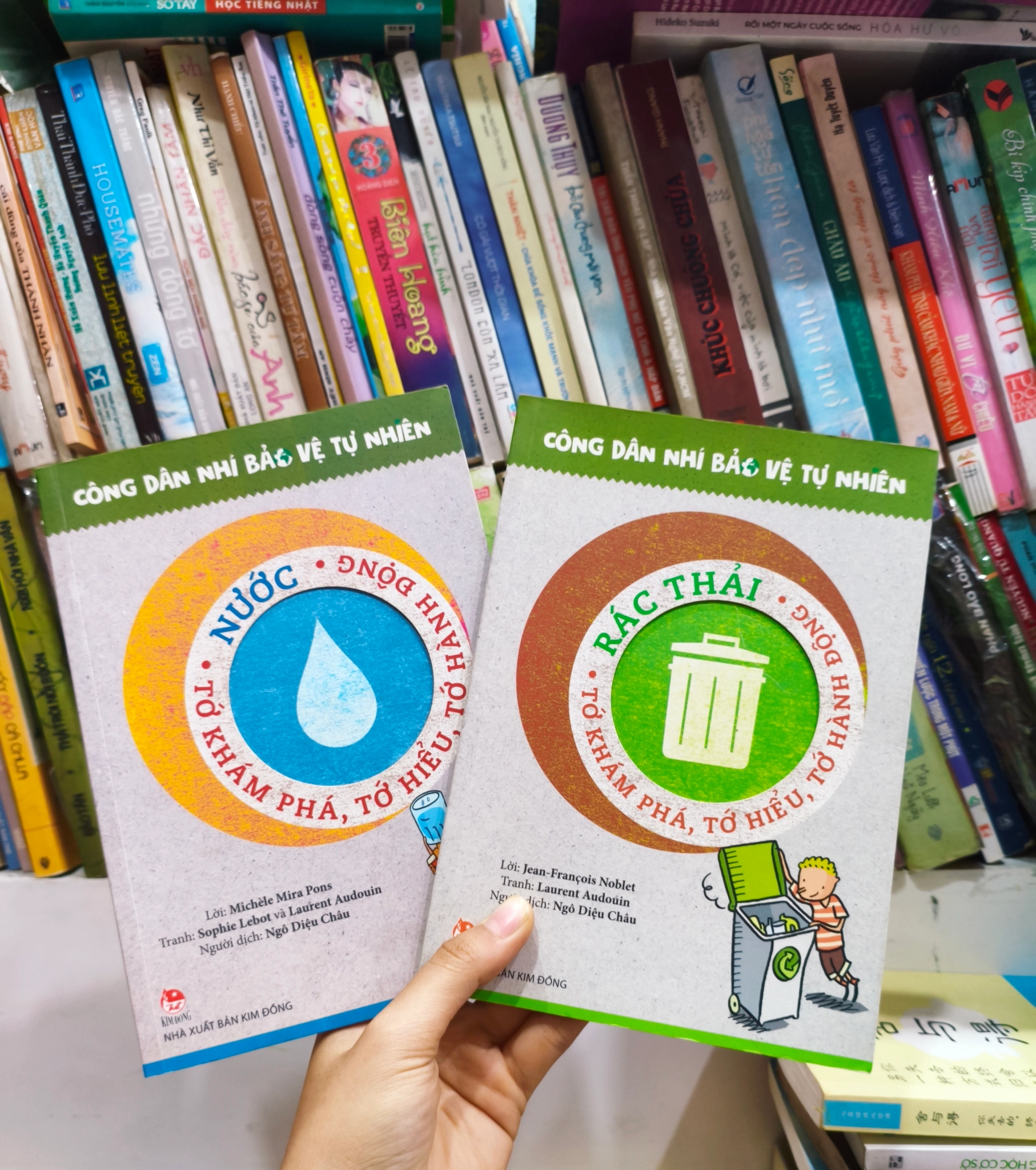 Công dân nhí bảo vệ tự nhiên nước, rác thải 🌱 by  - Sách Book Cover - Ngọc Hiển Books