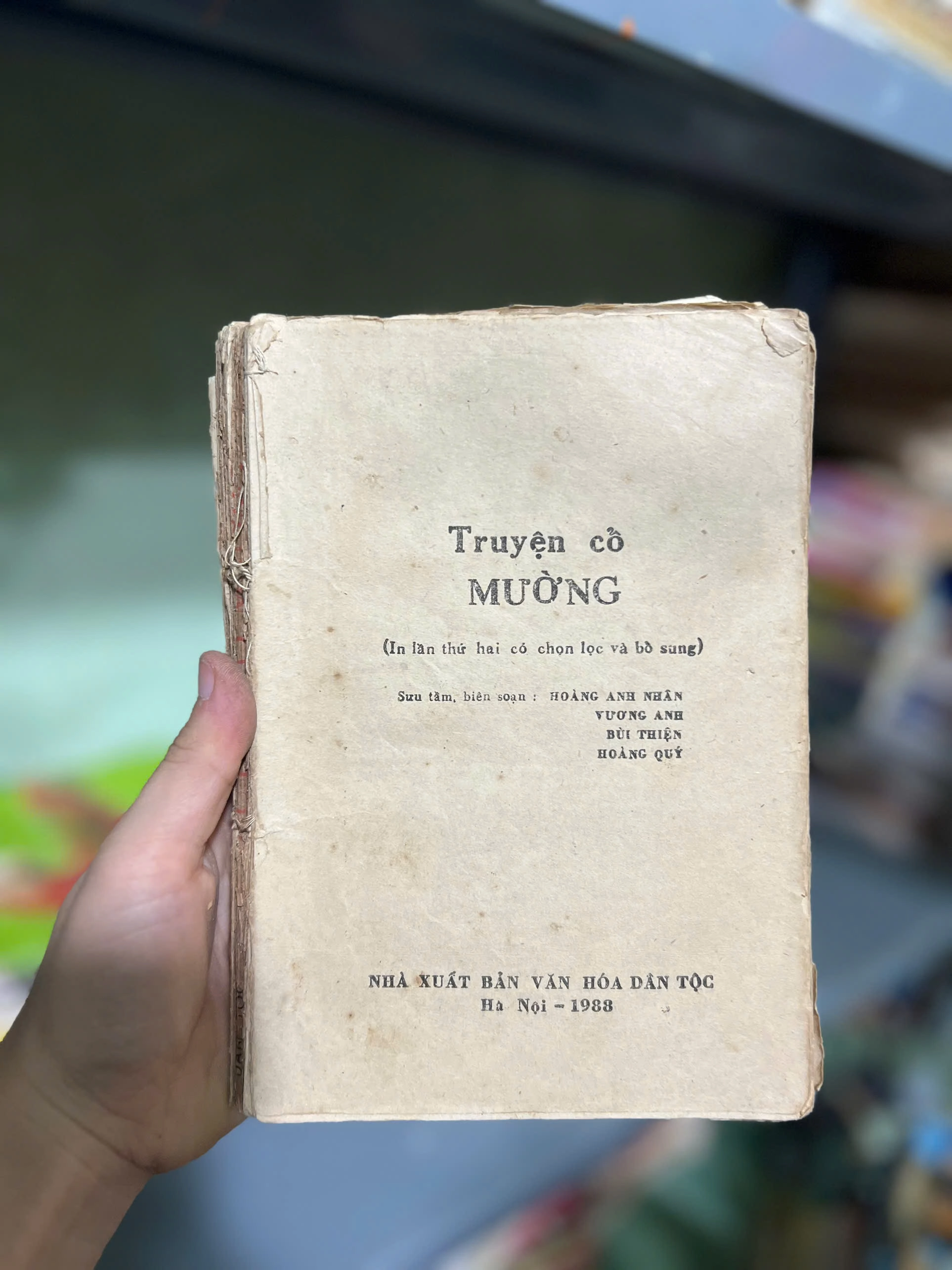 Truyện Cổ Mường 1988 by  - Sách Book Cover - Ngọc Hiển Books