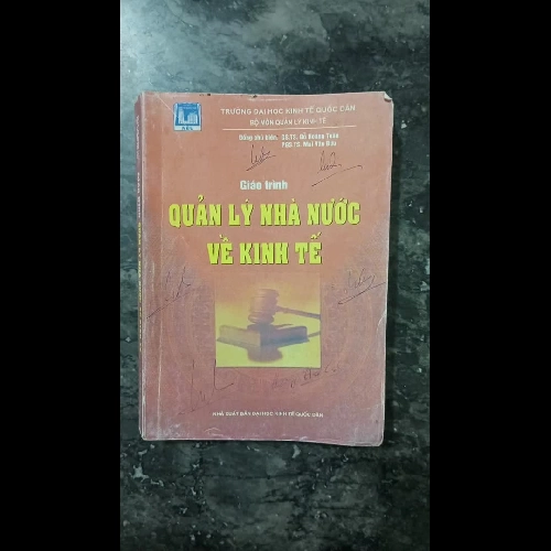 [Pass] Giáo Trình Quản Lý Nhà Nước Về Kinh Tế - Giáo Trình NEU Giá Rẻ