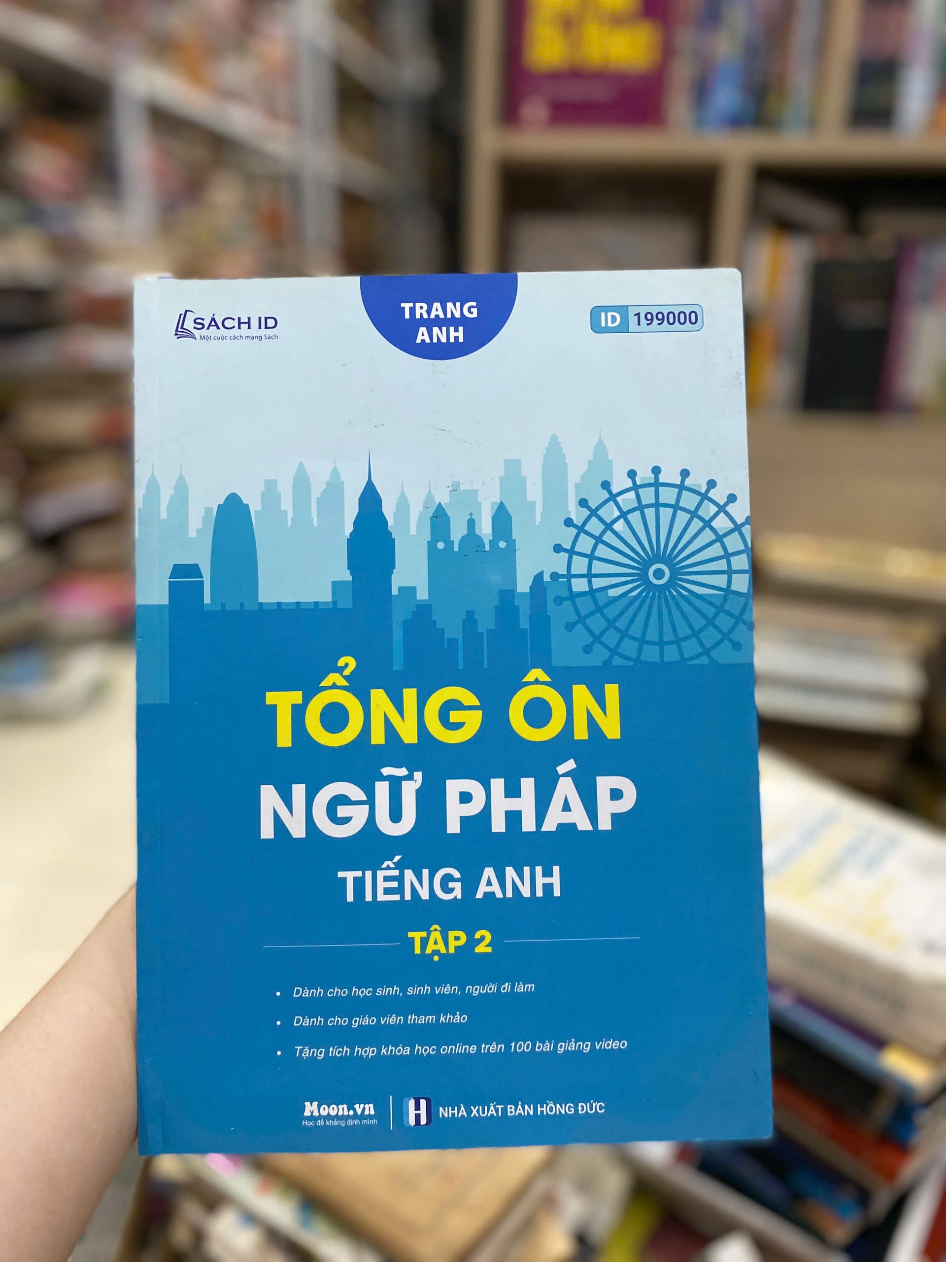 Tổng Ôn Ngữ Pháp Tiếng Anh Tập 2 by  - Sách Book Cover - Ngọc Hiển Books