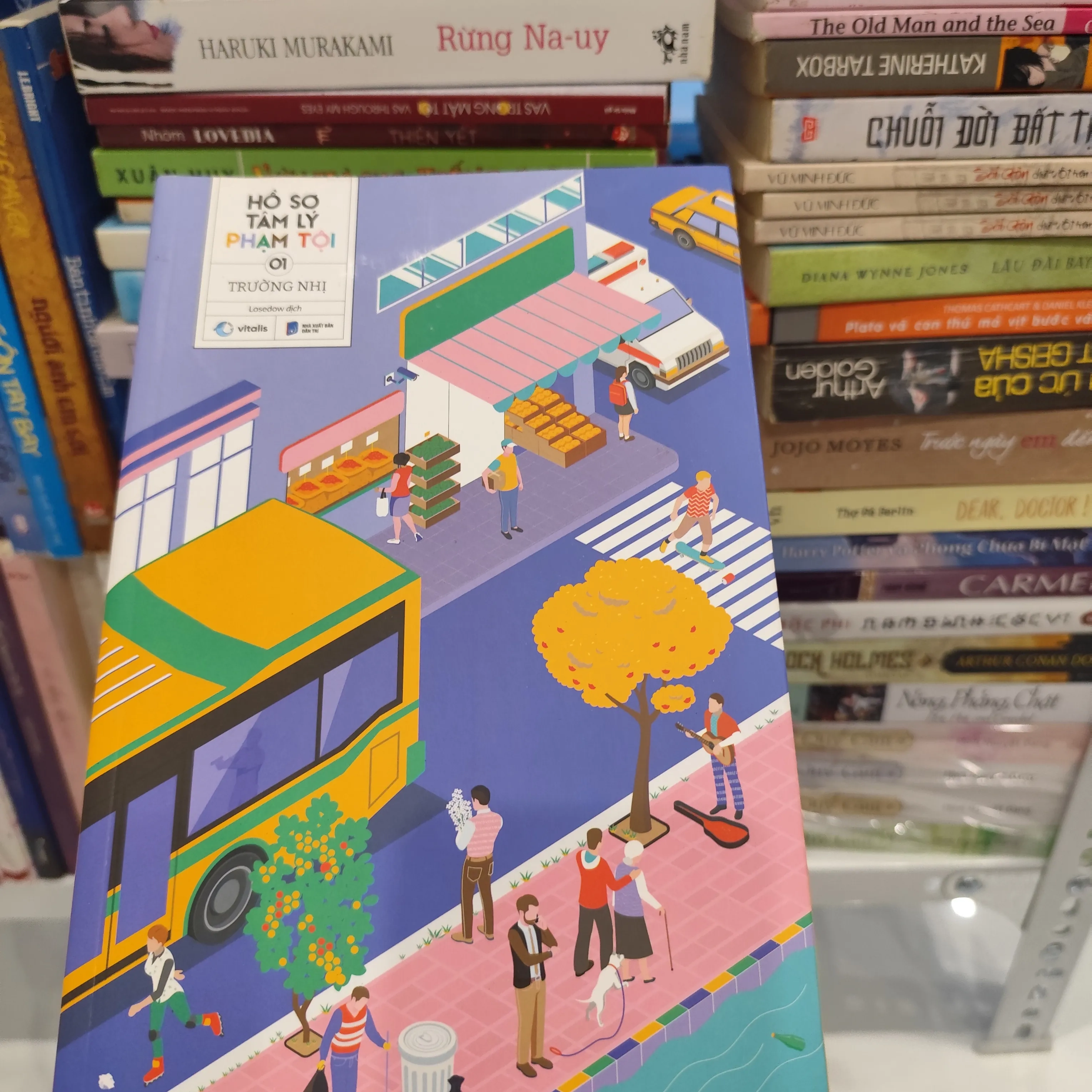 Hồ sơ tâm lý phạm tội 1 by  - Sách Book Cover - Ngọc Hiển Books