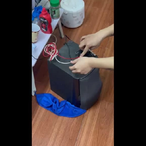 Loa vi tính Kenwood đơn giản màu đen không dây cũ