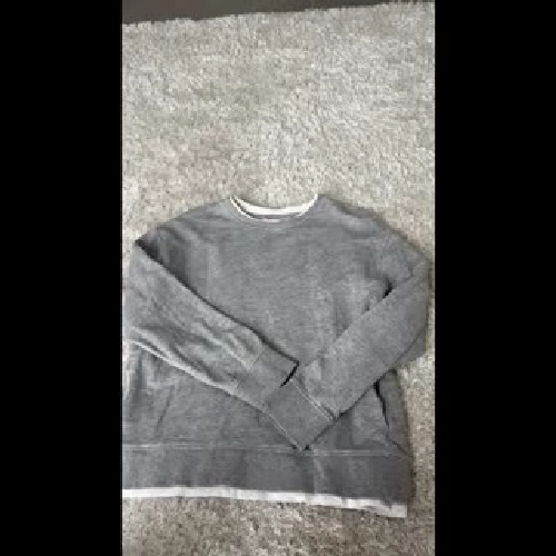 Áo nỉ xám Mango có túi