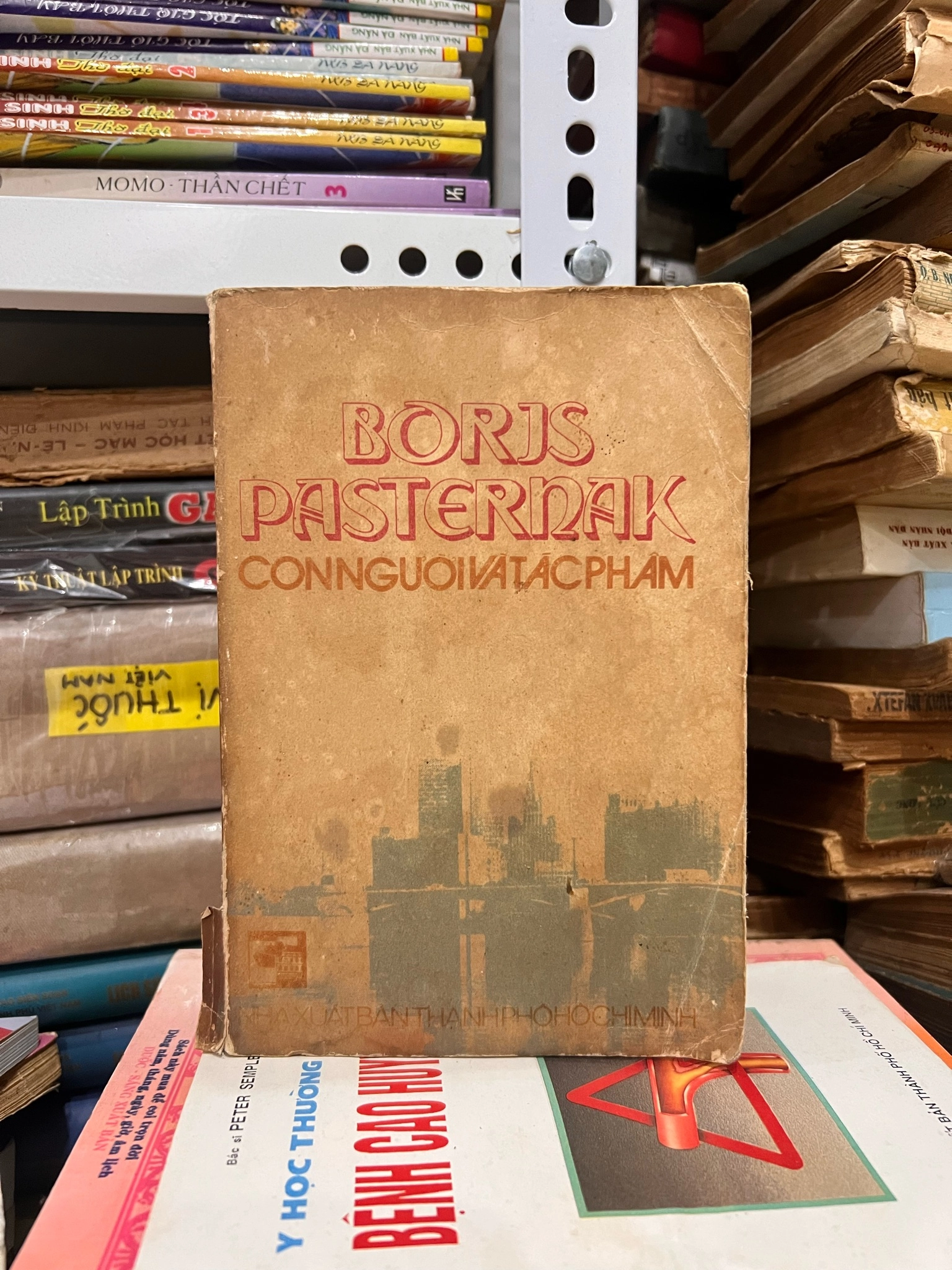 Boris Pasternak Con Người Và Tác Phẩm (Nobel 1958) by  - Sách Book Cover - Ngọc Hiển Books