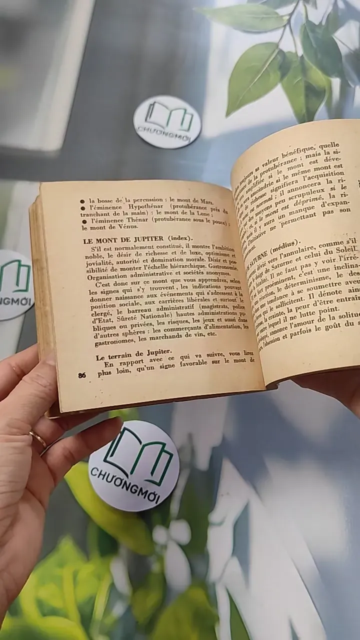 [MIỄN PHÍ BỌC SÁCH] [XƯA] La Chiromancie (1960) - Jean Léonard 754424