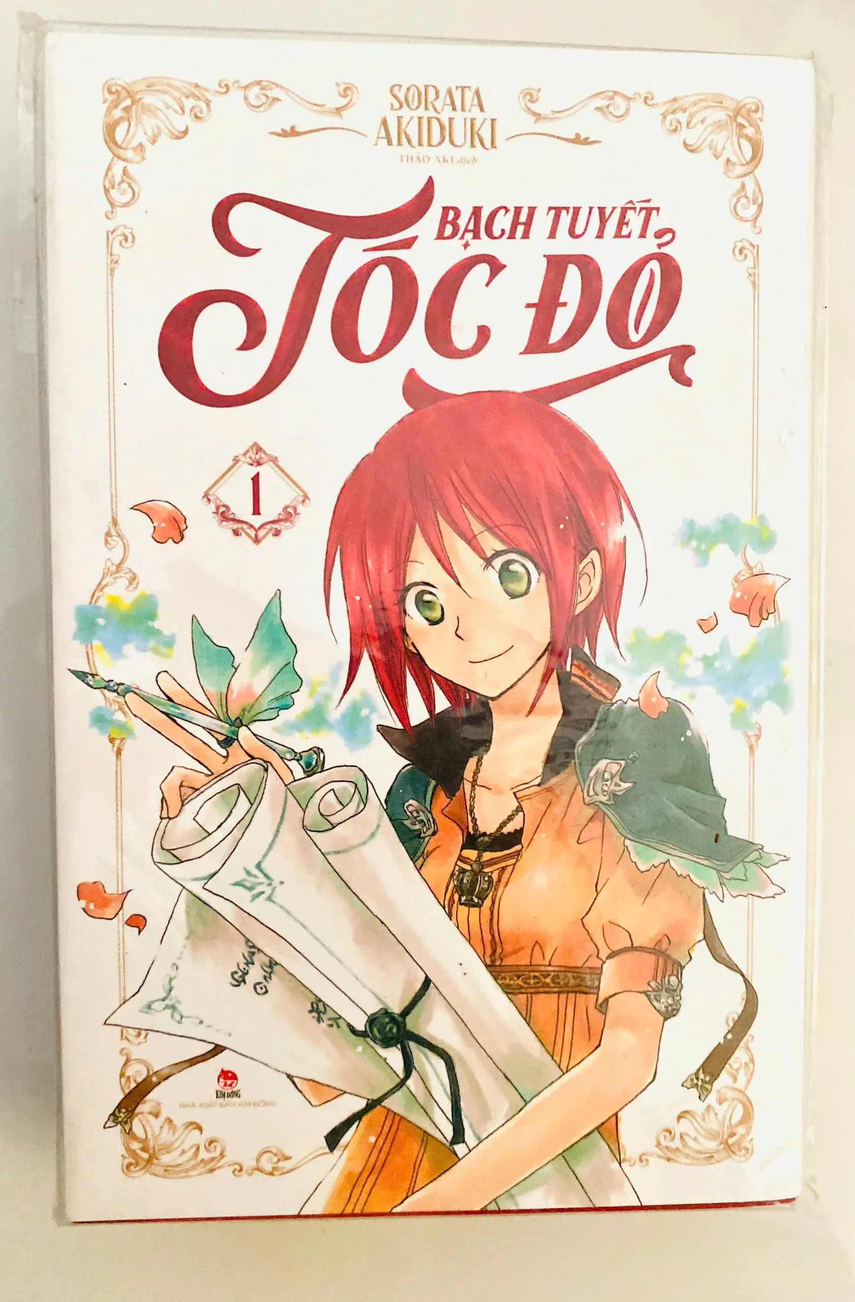 Bạch Tuyết Tóc Đỏ by  - Sách Book Cover - Ngọc Hiển Books