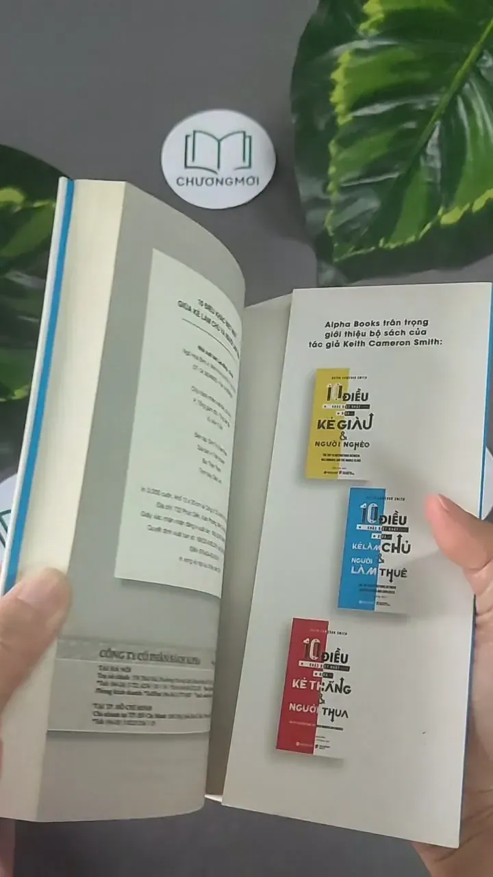 10 Điều Khác Biệt Nhất Giữa Kẻ Làm Chủ & Người Làm Thuê - Keith Cameron Smith 604604
