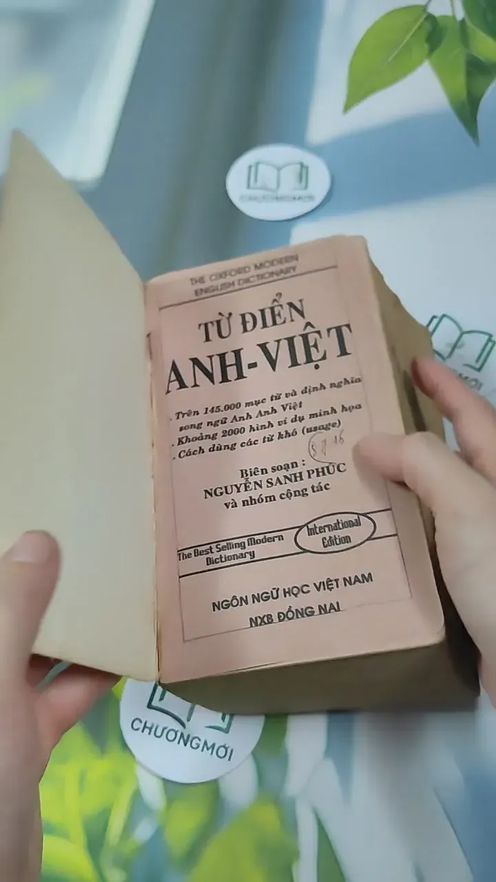 [XƯA] Từ Điển Anh - Việt (Oxford Modern English Dictionary) (1997) (Từ Điển Anh - Việt (Oxford Modern English Dictionary)) 727298