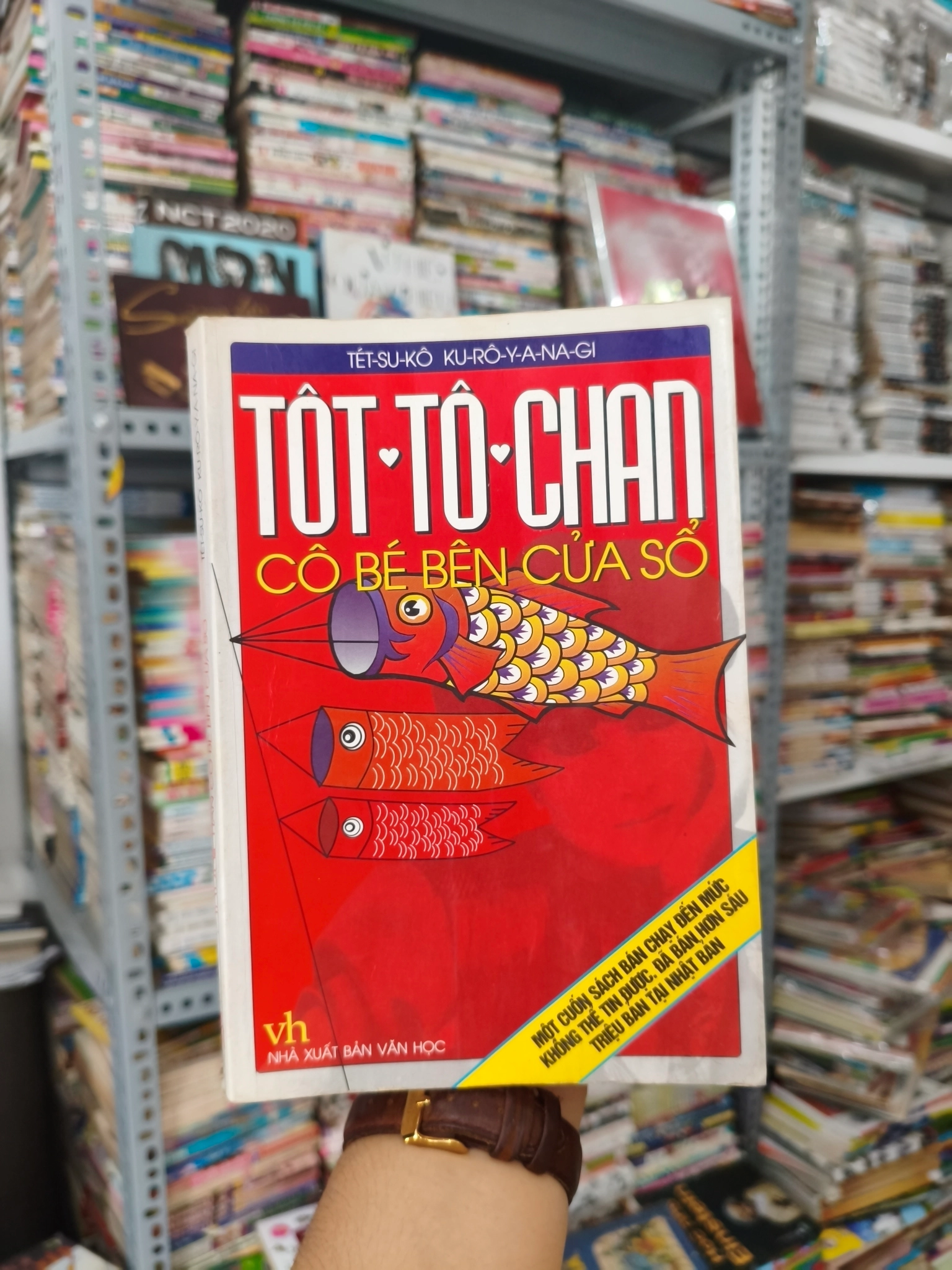 Tôt- tô- chan cô bé bên cửa sổ 🌱 by Kuroyanagi Tetsuko - Sách Book Cover - Ngọc Hiển Books