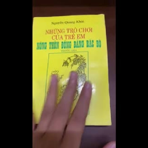 Những trò chơi của trẻ em nông thôn đồng bằng Bắc bộ trước 1954