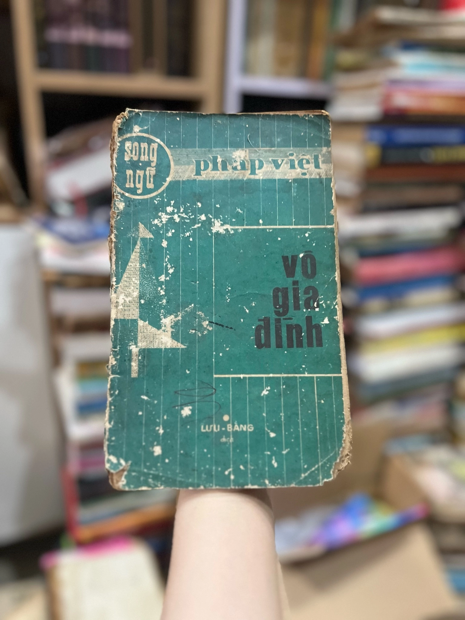 Pháp Việt - vô gia đình - 1974 của Lưu Bằng by  - Sách Book Cover - Ngọc Hiển Books