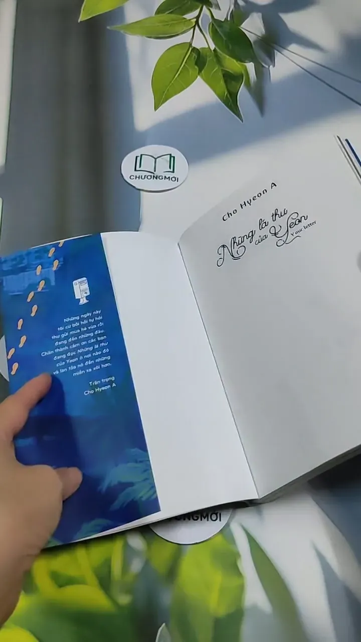 [MIỄN PHÍ BỌC SÁCH] Những Lá Thư Của Yeon - Your Letter - Cho Hyeon A 705719